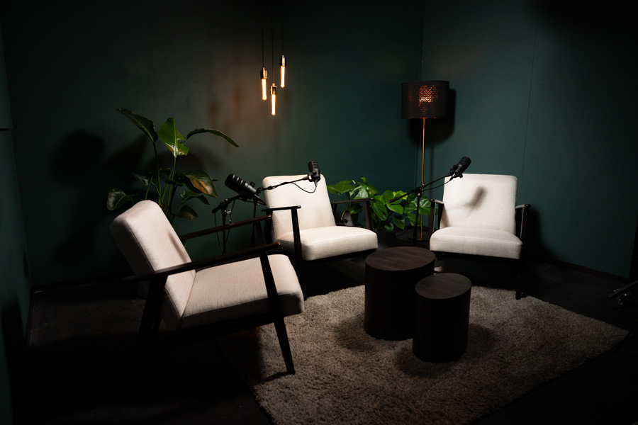 viertelzoll Podcast Studio Detail